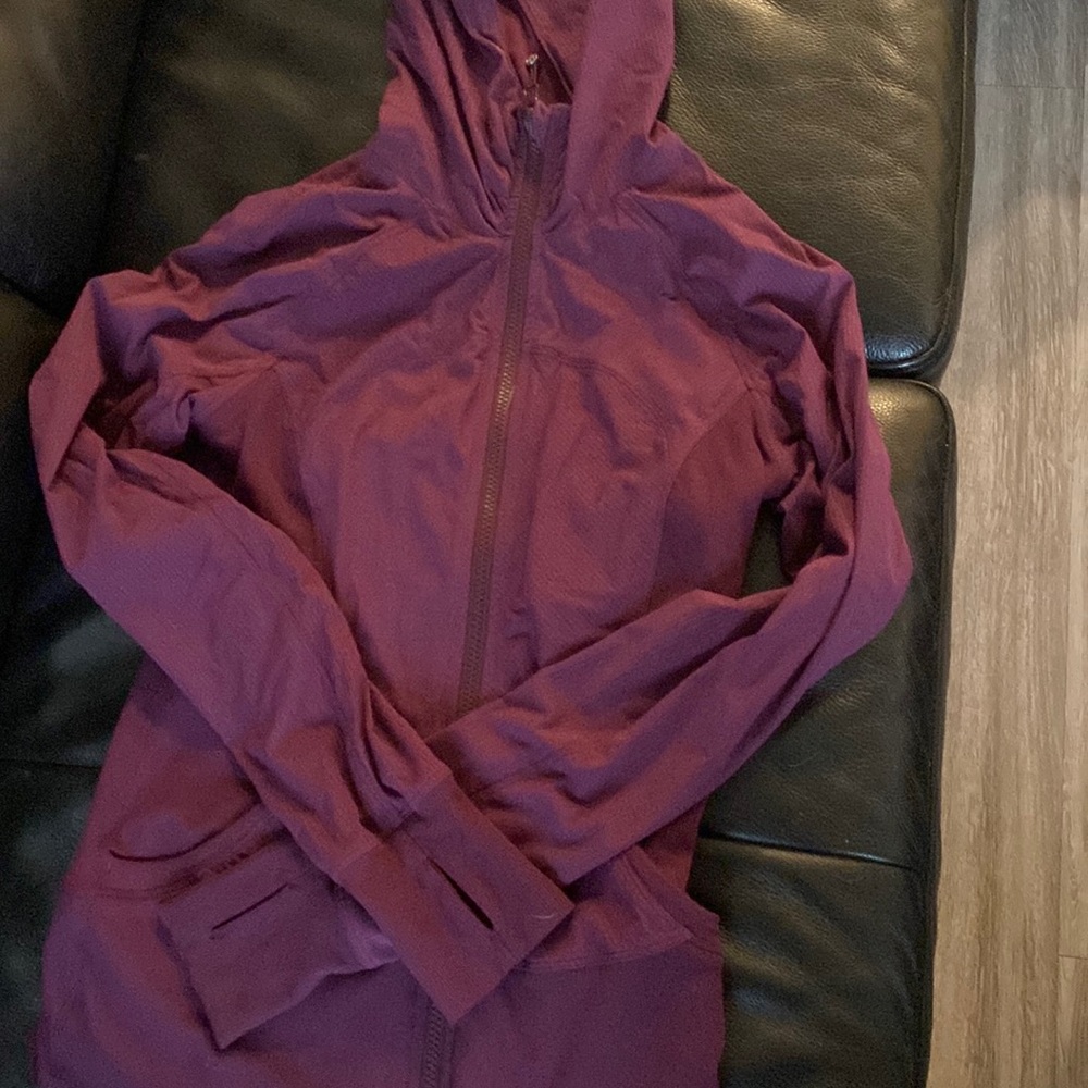 Lululemon hoodie. Not sure of name.